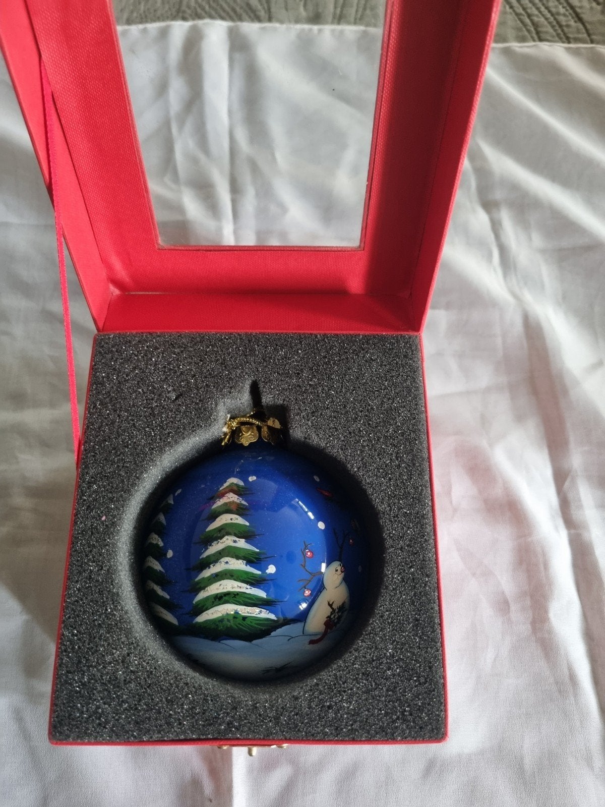 luxe decoratieve kerstbal, Diversen, Ophalen of Verzenden