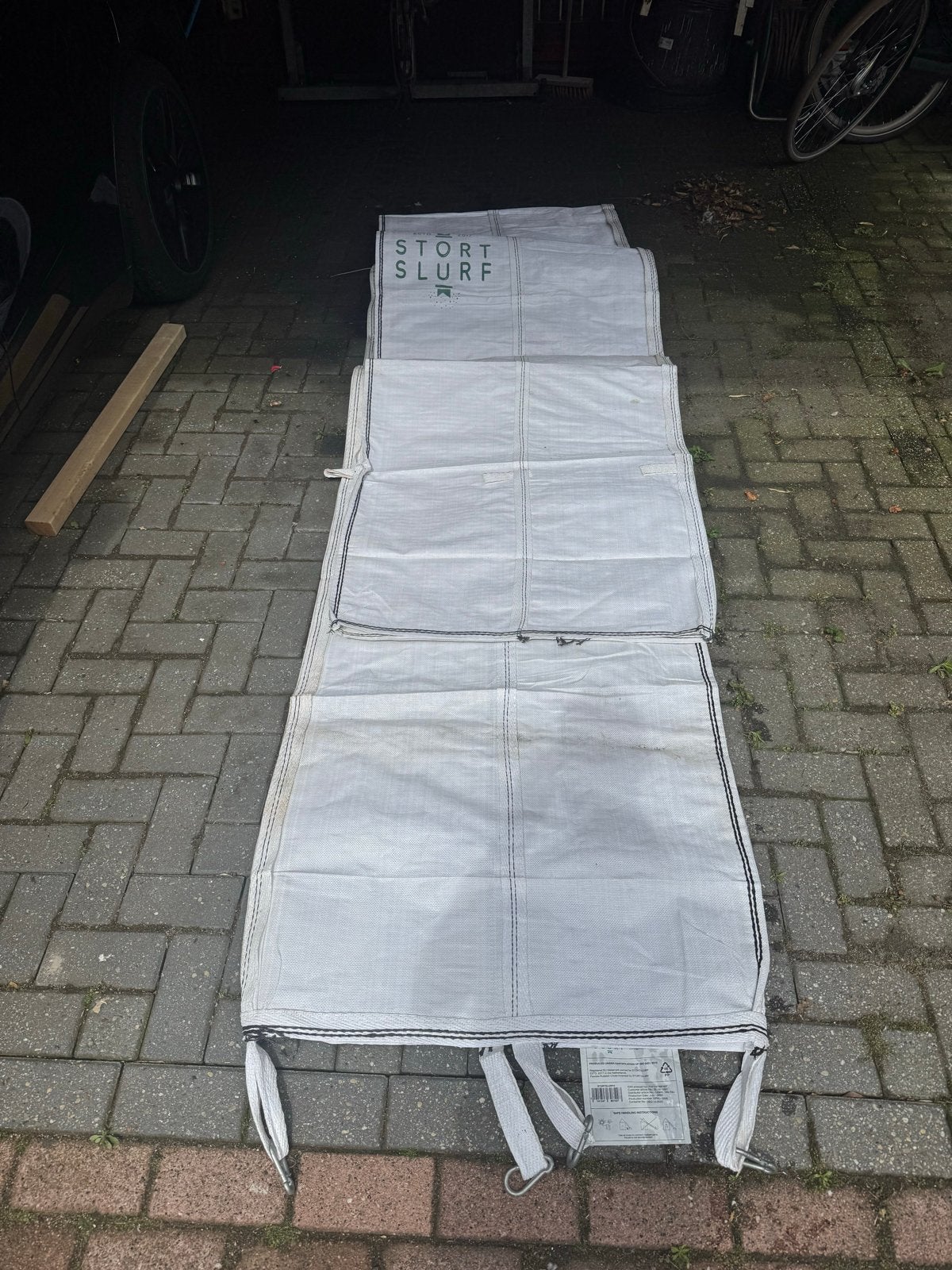 Stortslurf 6 meter, Doe-het-zelf en Verbouw, Overige Doe-het-zelf en Verbouw, Ophalen, Gebruikt