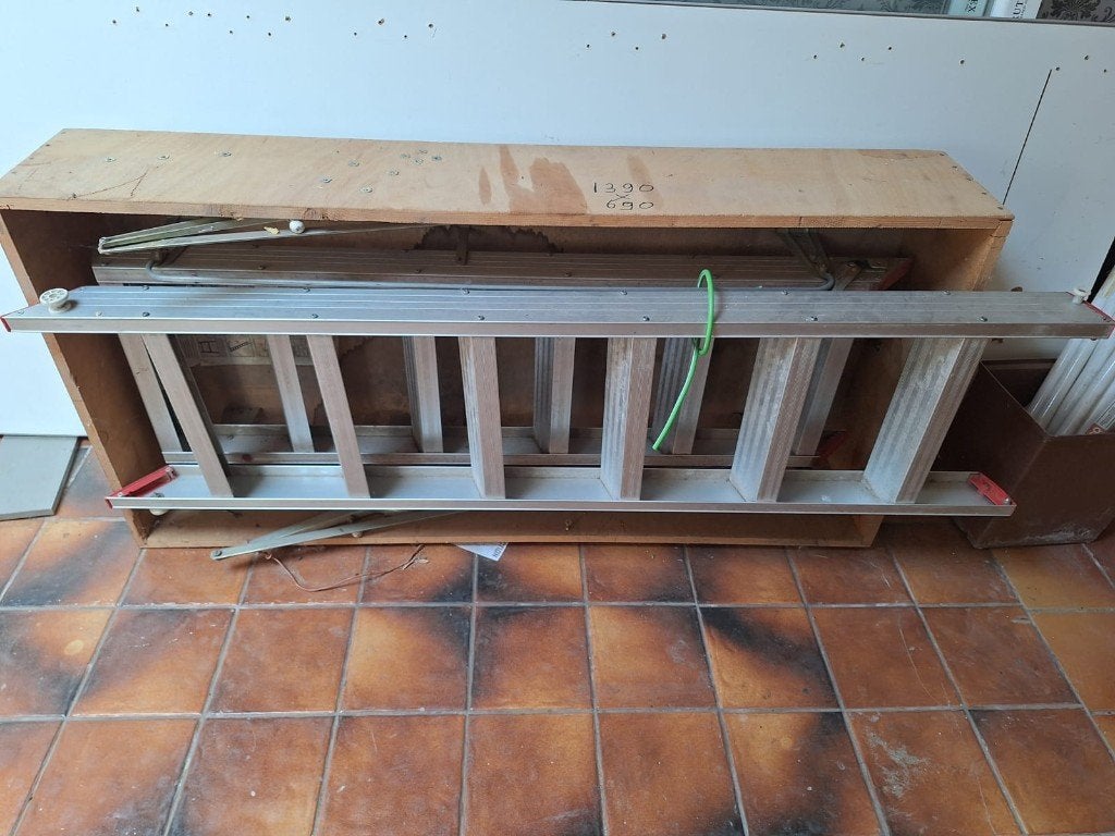 Vlizotrap | Zoldertrap Aluminium | 1390 x 690mm, Ophalen, Zo goed als nieuw, Trap, 2 tot 4 meter