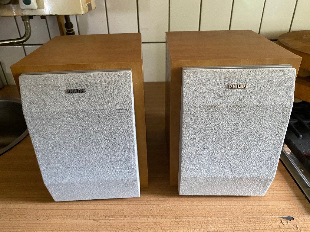 luidsprekers philips, Audio, Tv en Foto, Luidsprekers, Philips, Gebruikt, Ophalen of Verzenden, Minder dan 60 watt