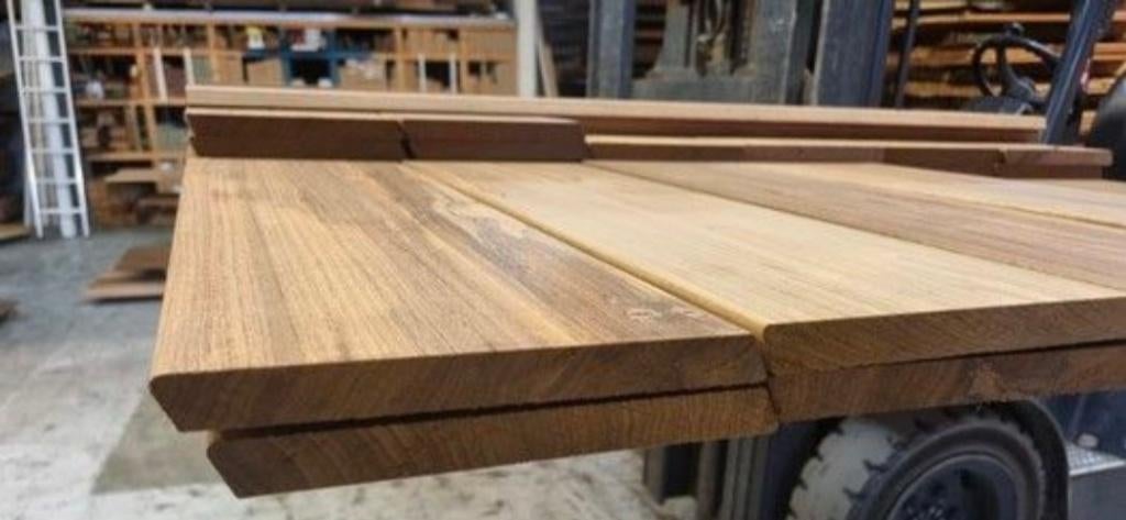 60 meter Hardhouten planken 18x180 mm - nr: hp111, Ophalen, Planken, Nieuw, Hardhout
