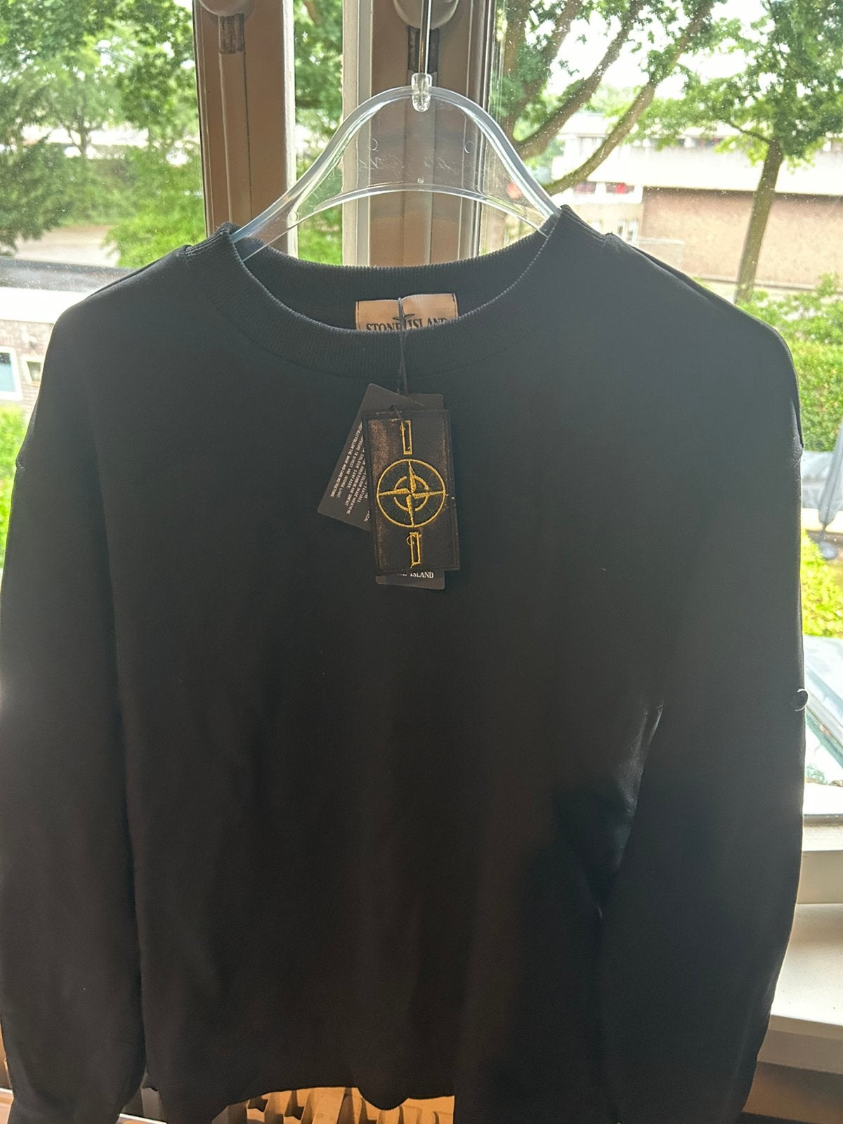 Stone Island Sweatshirt Zwart - Nieuw met labels, Ophalen of Verzenden, Nieuw, Zwart
