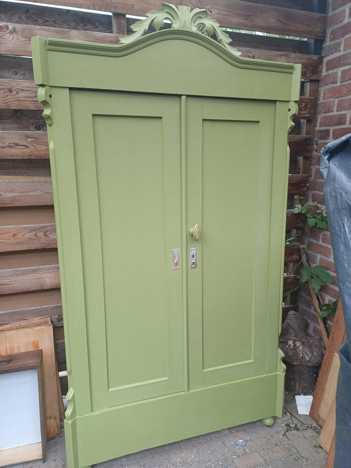 Kast kledingkast linnenkast, Ophalen, 100 tot 150 cm, Zo goed als nieuw, 150 tot 200 cm