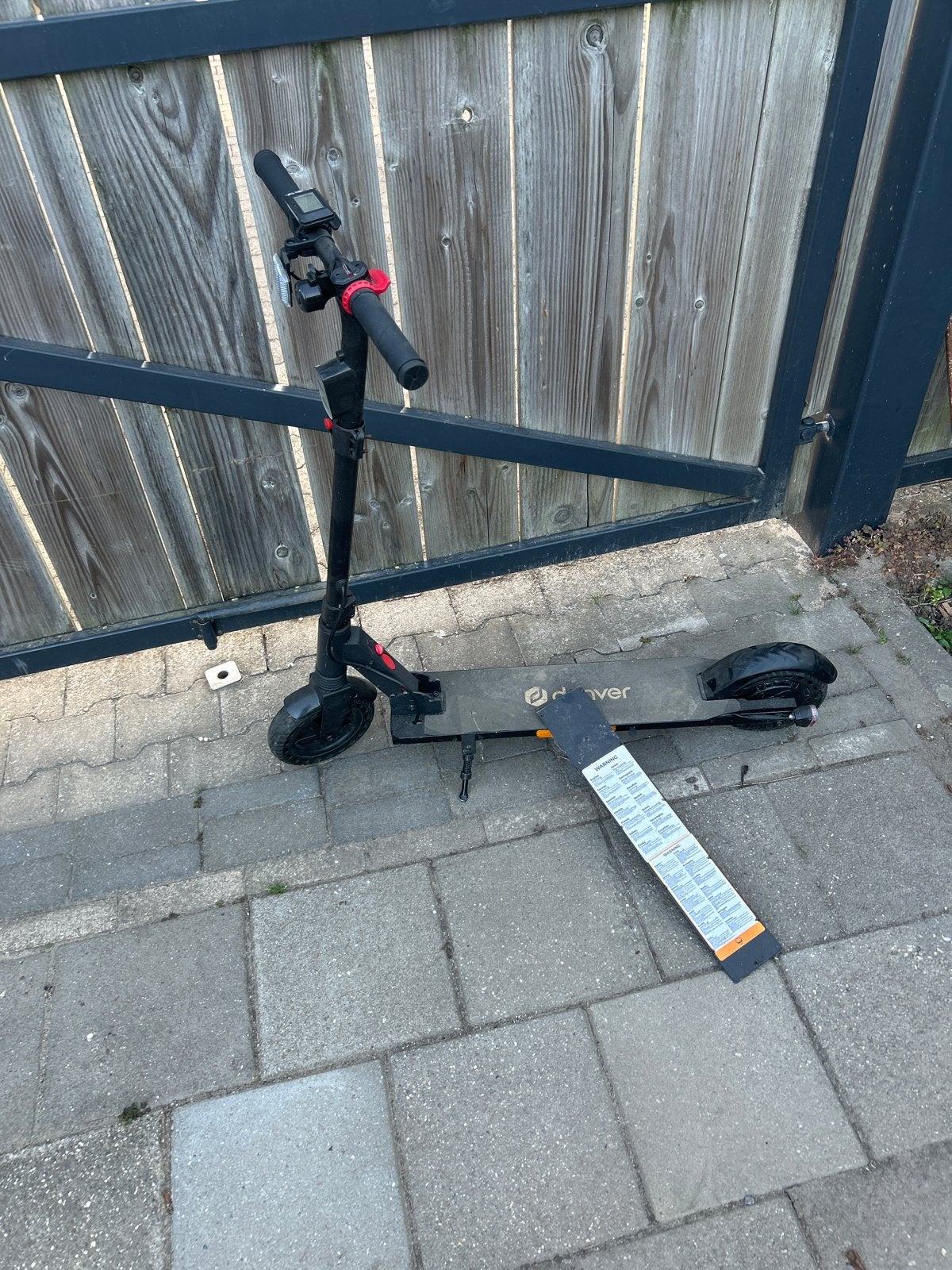 Denver step, zonder adapter en accu, Fietsen en Brommers, Steps, Ophalen of Verzenden, Gebruikt, Elektrische step (E-scooter)