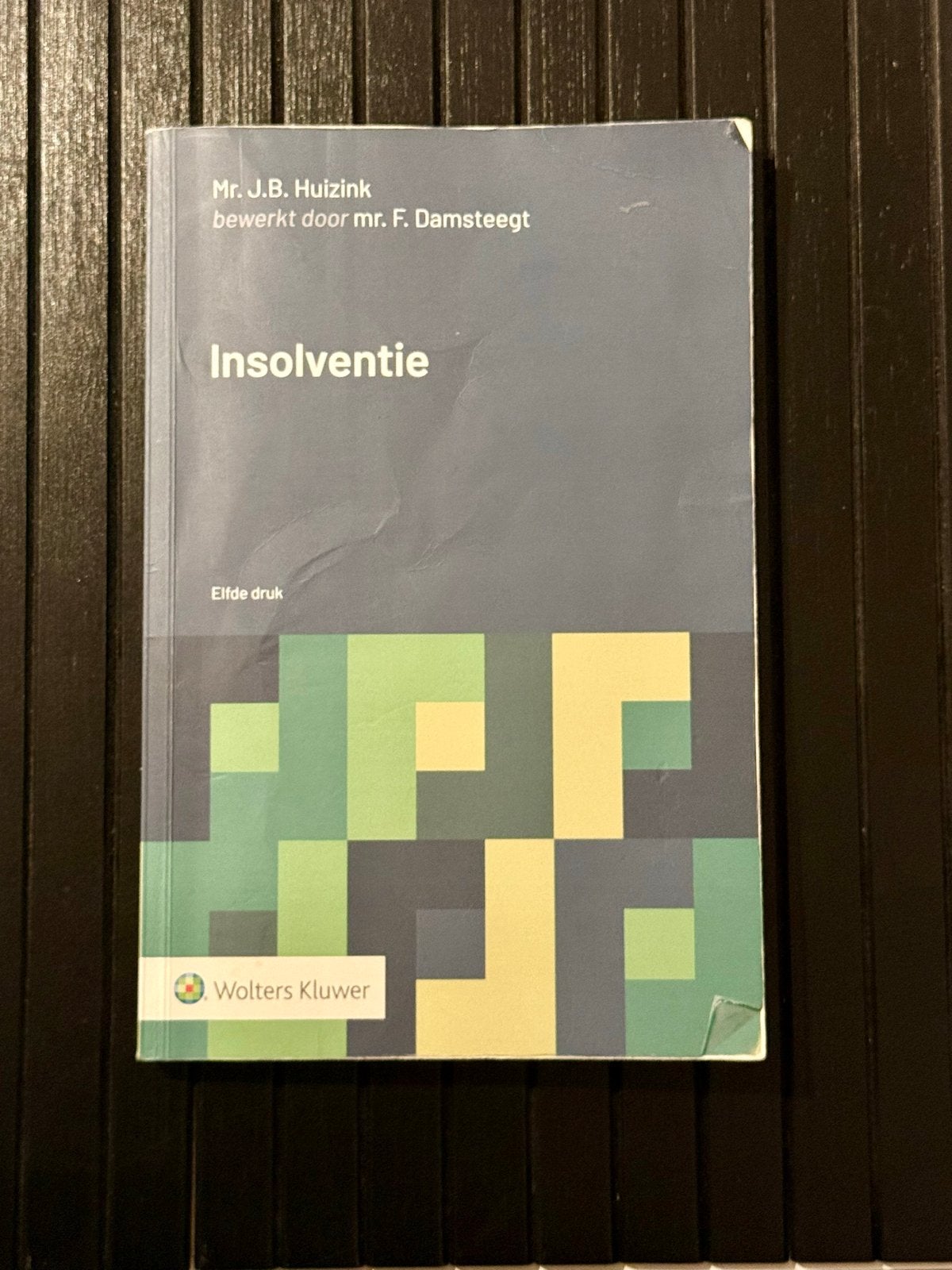 Insolventie - Mr. J.B. Huizink (Wolters Kluwer), Verzenden, Gamma, Zo goed als nieuw, HBO