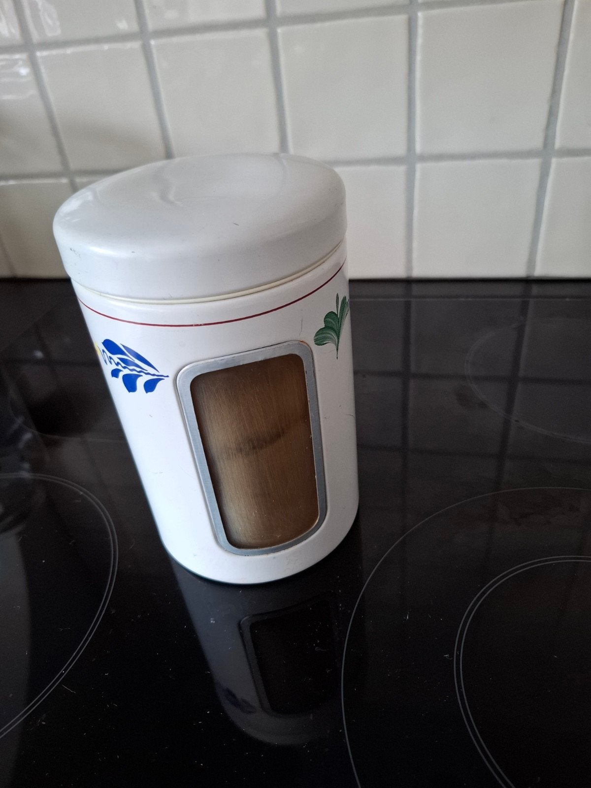 Boerenbont Brabantia koffiebus, Ophalen of Verzenden, Gebruikt