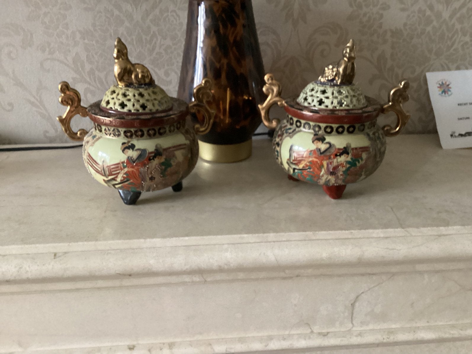 Twee mooie potjes, Ophalen of Verzenden, Zo goed als nieuw, Poppenhuis