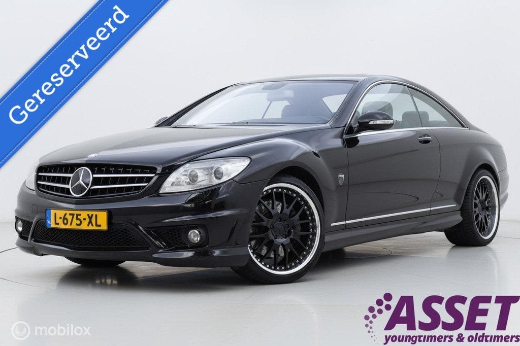 Youngtimer Mercedes CL500 V8 aut VÄTH tuning 460pk schuifda, Auto's, Mercedes-Benz, Automaat, 5461 cc, Achterwielaandrijving, Gebruikt