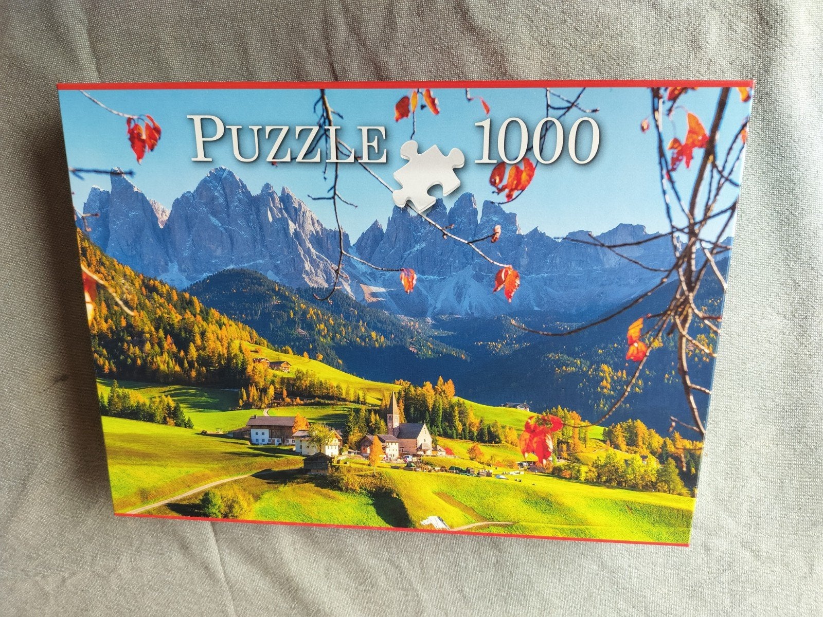 Puzzel alpen 1000st, Ophalen, 500 t/m 1500 stukjes, Zo goed als nieuw, Legpuzzel