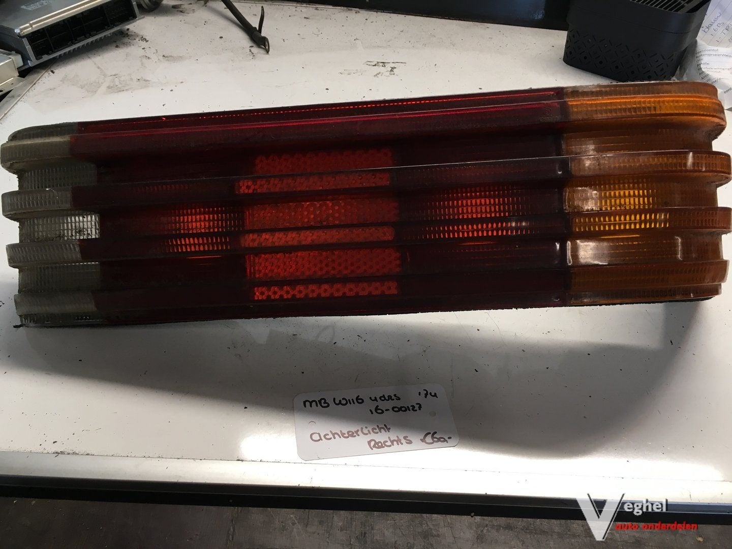 Mercedes W116 1974  1600127   Achterlicht Rechtsachter, Gebruikt, -, -, Ophalen of Verzenden