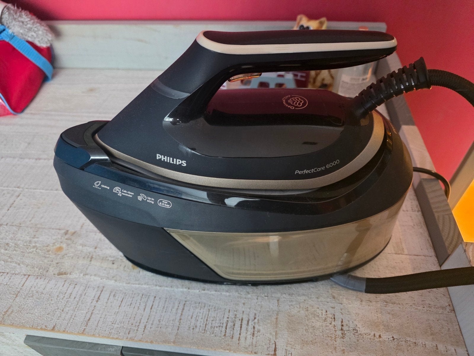 Philips PerfectCare 6000 Stoomgenerator Strijkijzer, Witgoed en Apparatuur, Strijkijzers en Strijkplanken, Ophalen, Zo goed als nieuw