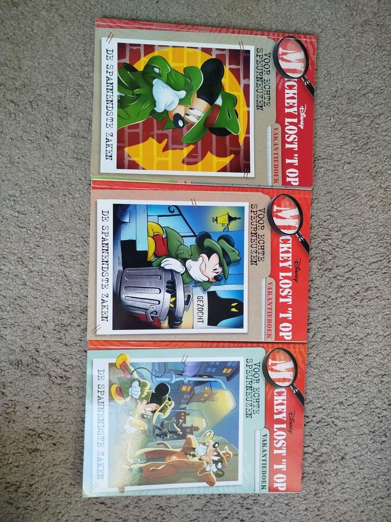 Mickey lost 't op 2018,2019,2020,2024, Boeken, Ophalen of Verzenden, Zo goed als nieuw, Donald Duck, Meerdere stripboeken