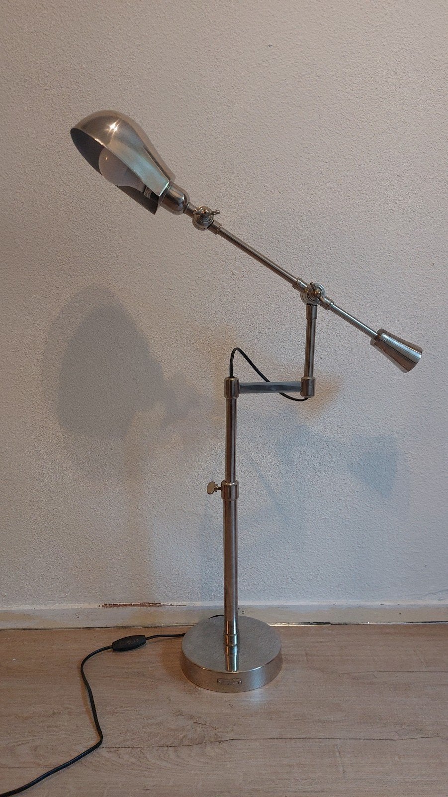 Riviera Maison New York tablelamp, Huis en Inrichting, Ophalen, Zo goed als nieuw, Metaal