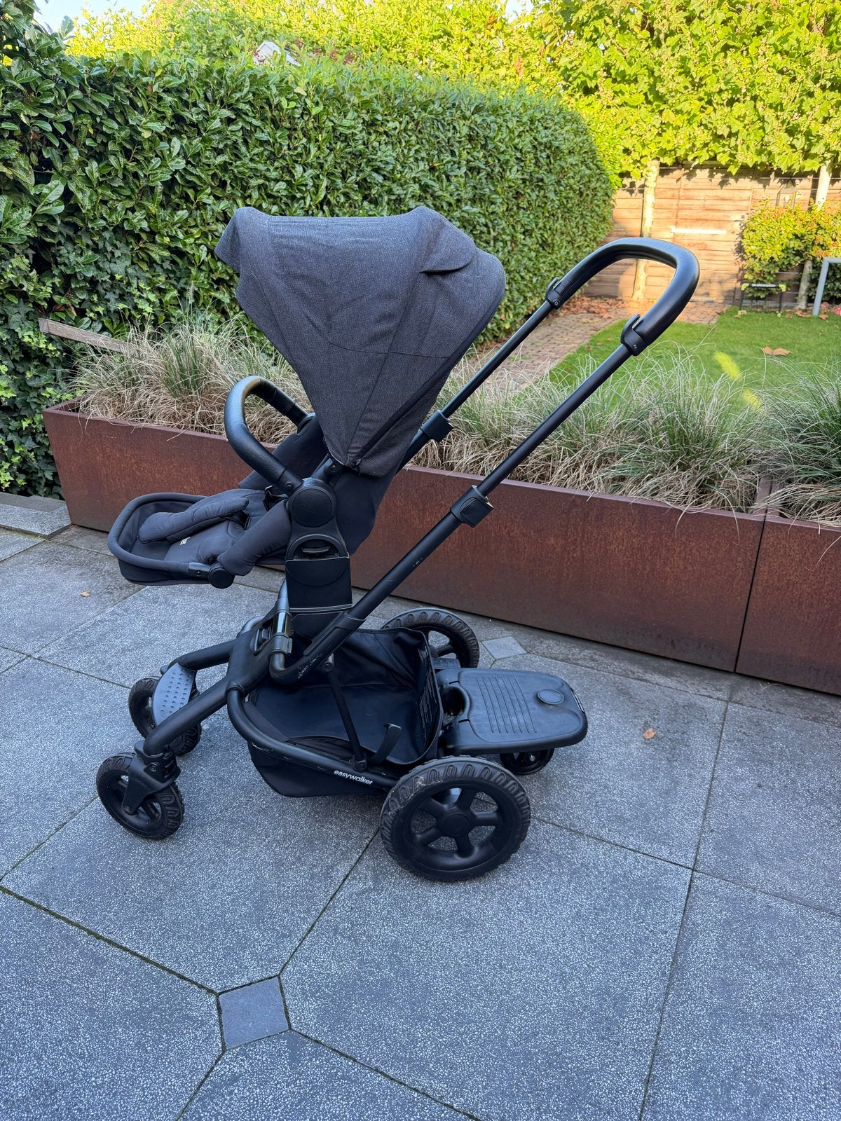 Easywalker Harvey 2 kinderwagen met reiswieg en accessoires, Gebruikt, Combiwagen, Met autostoeltje, Ophalen