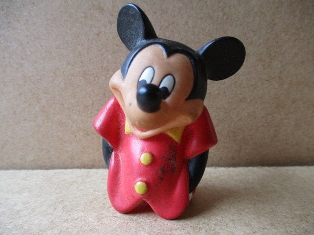 adv9848 mickey mouse poppetje 26, Ophalen, Mickey Mouse, Gebruikt, Beeldje of Figuurtje