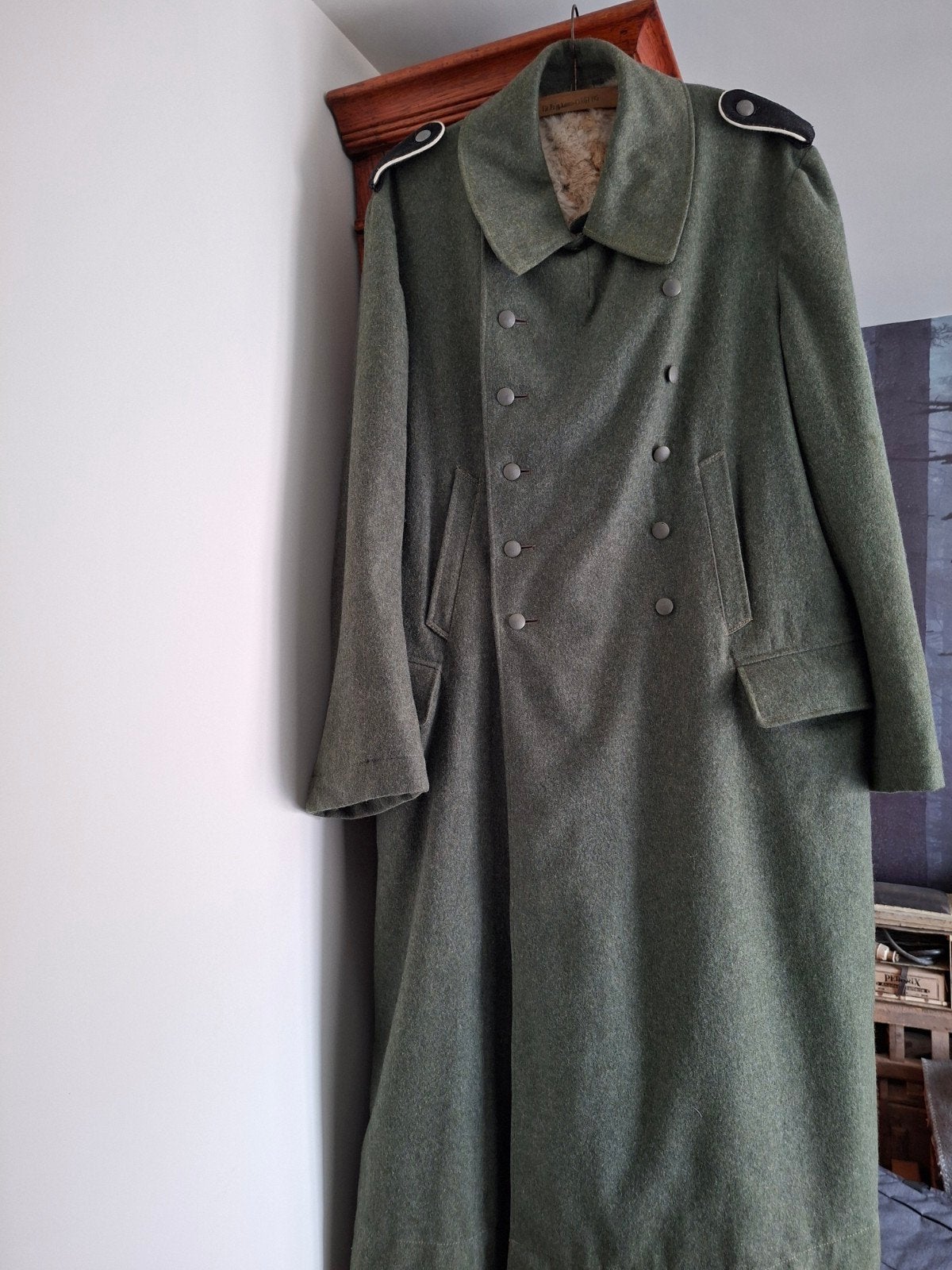 Originele Elite Wachtmantel - Tweede Wereldoorlog, Ophalen of Verzenden, Overige soorten, Duitsland, Kleding of Schoenen