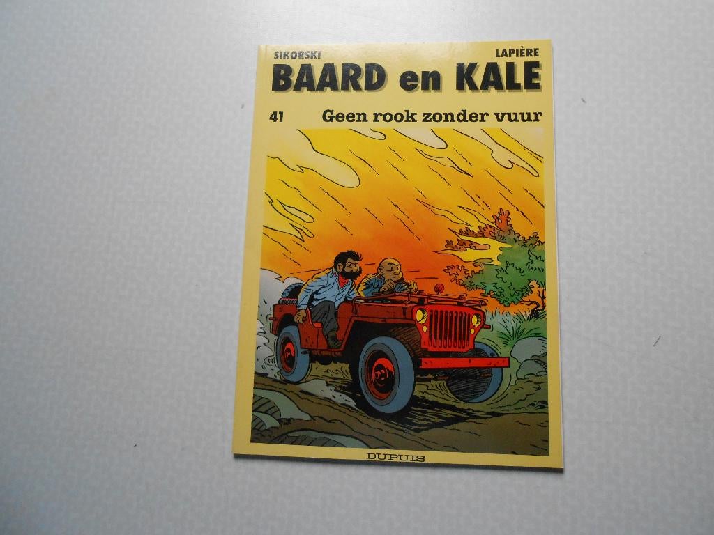 baard en kale 41 Geen rook zonder vuur 1993 1ste druk., Boeken, Eén stripboek, Nieuw, Will, Ophalen of Verzenden