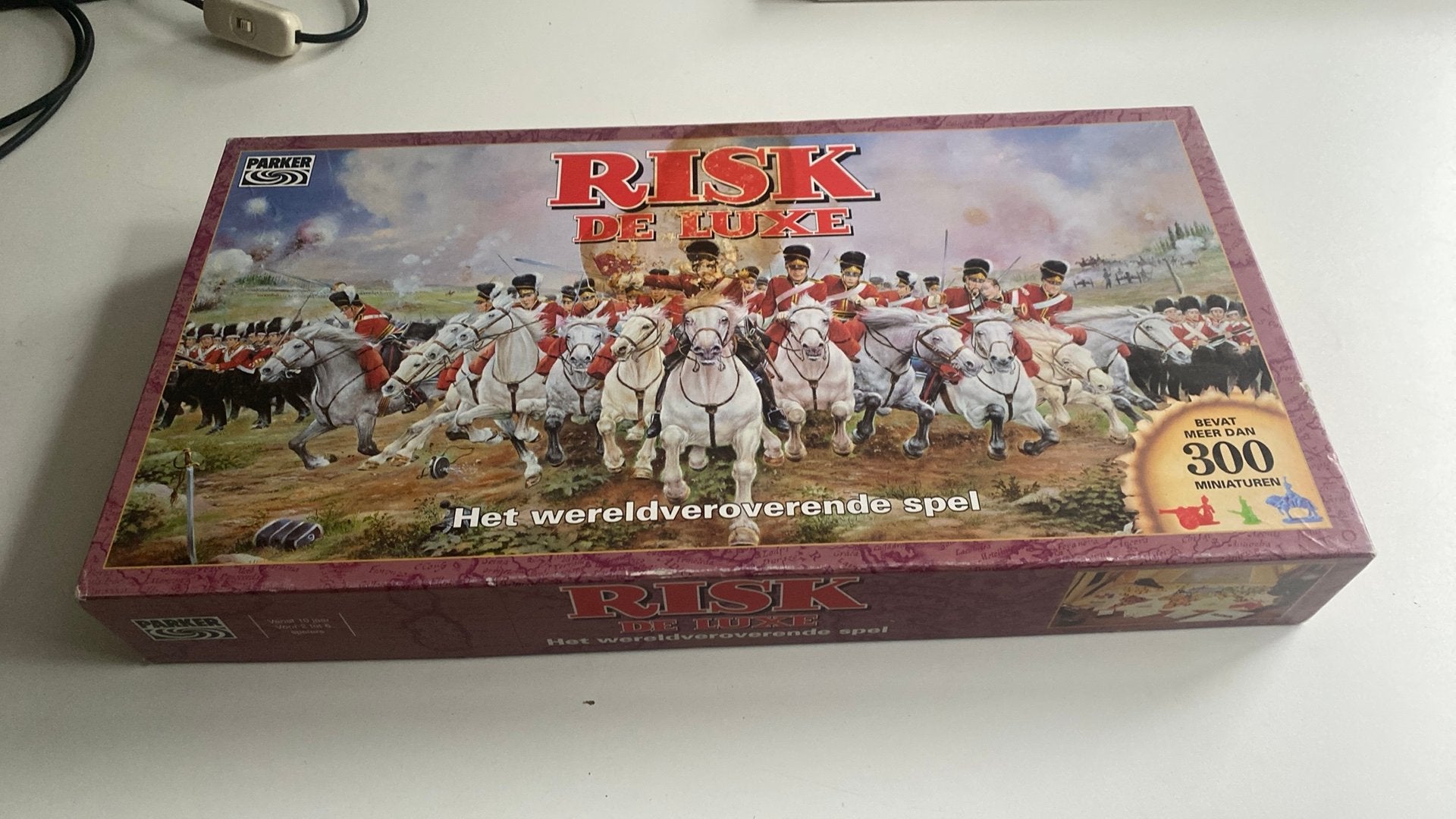 Bordspel risk de luxe, Ophalen of Verzenden, Zo goed als nieuw