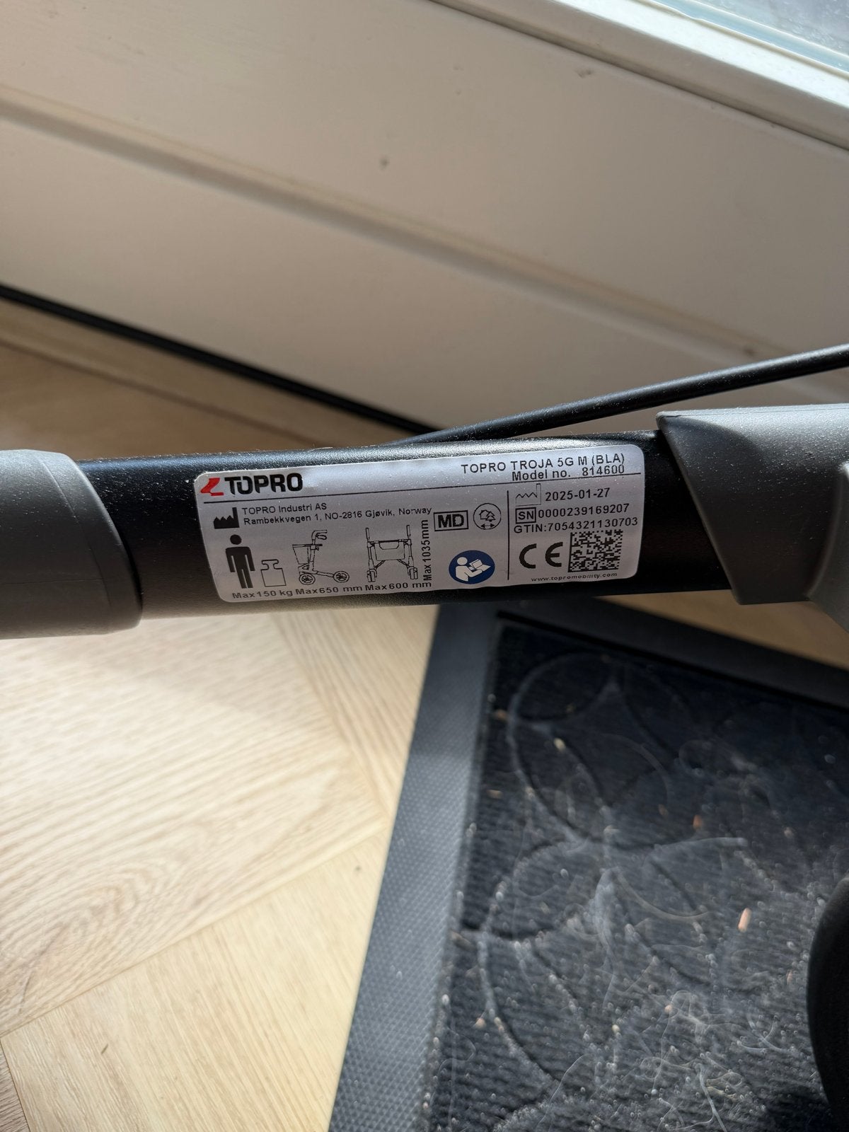 Topro troja 5G M (BLA), Diversen, Rollators, Ophalen, Opvouwbaar, Nieuw