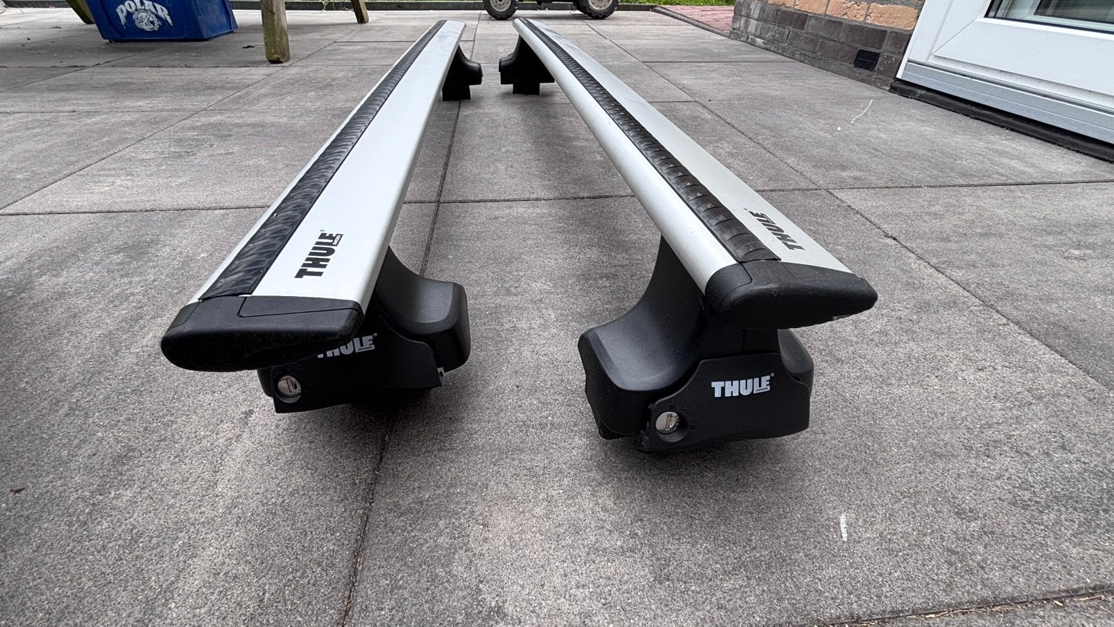 Thule Wingbar dakdragers en Rapid System 754, Ophalen, Zo goed als nieuw