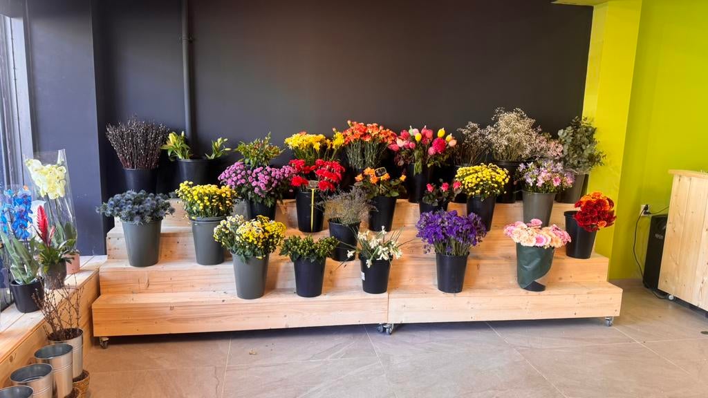 Bloemenzaak ter overname, Ophalen, Zo goed als nieuw