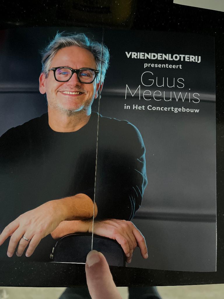 Concertkaarten Guus Meeuwis, Tickets en Kaartjes, Twee personen, Juni, Levenslied