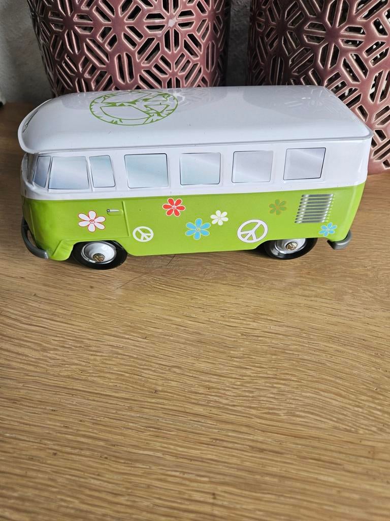Volkswagen hippie bus blik, Ophalen of Verzenden, Overige
