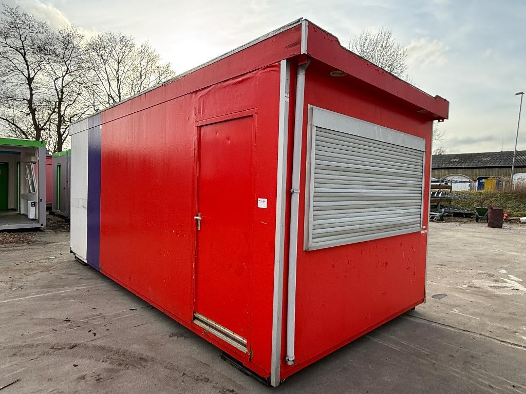 Houten kantoorunit 63 meter NS4, Ophalen of Verzenden