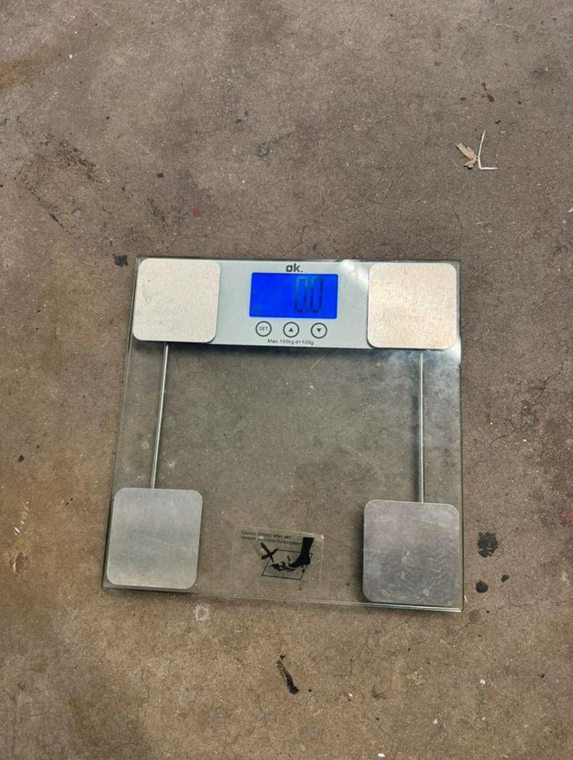 Digitale weegschaal, Gebruikt, 1 tot 500 gram, 100 kg of meer, Ophalen of Verzenden