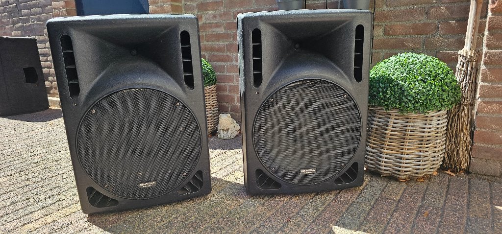 Active geluids boxen van het merk JB Systems, Gebruikt, Inclusief standaarden, Speakerset, Ophalen