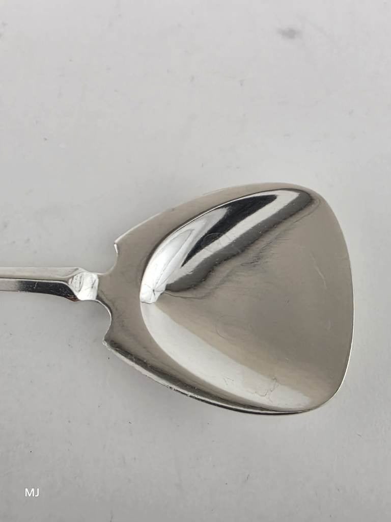 Zilveren theeschep                                      Z130, Antiek en Kunst, Ophalen of Verzenden, Zilver