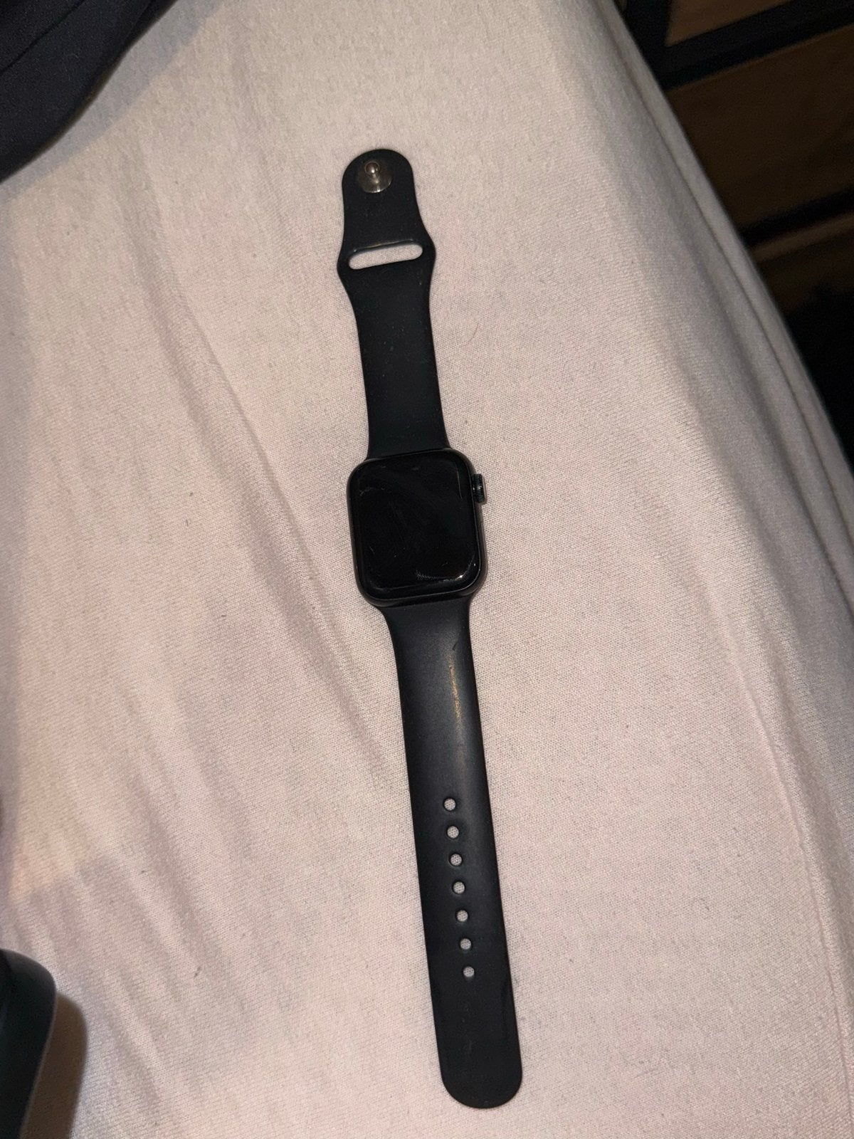 Apple Watch SE 40mm - Goede staat, inclusief bandjes, Ophalen, Zwart, IOS, Waterdicht