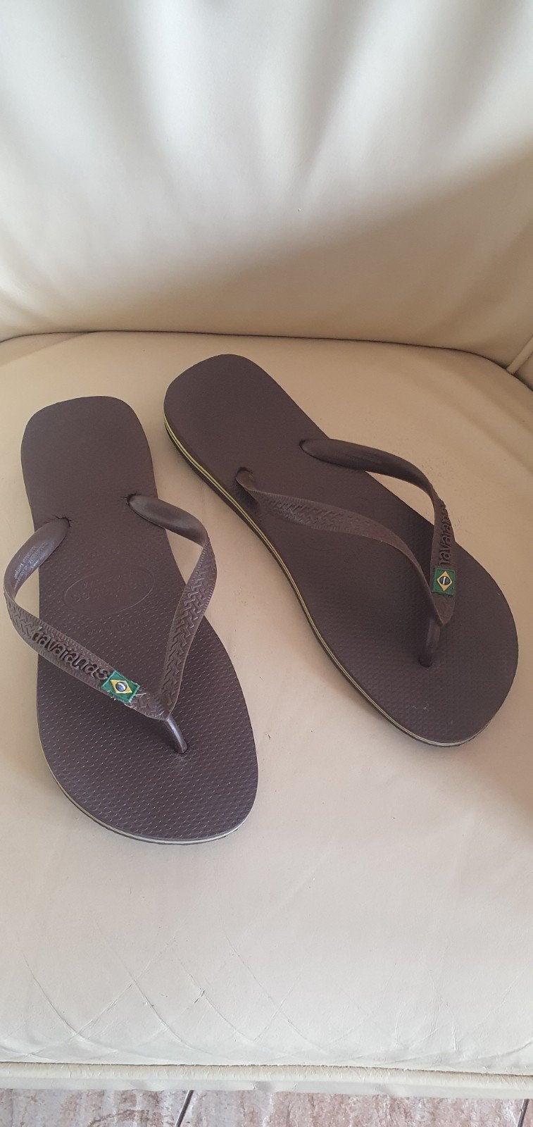 Havaianas heren slippers maat 43/44 zgan, Ophalen of Verzenden