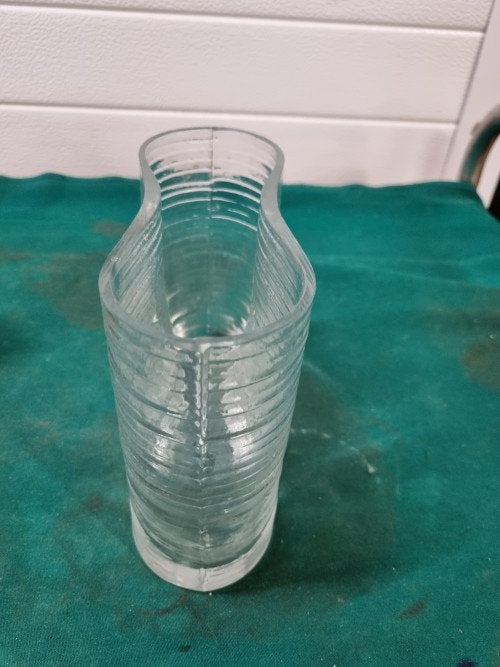 bloempot vaas glas ovaal, Ophalen of Verzenden, 'T Olde Gre-j, Info@toldegrej.nl, Endepoelstraat 20f Didam