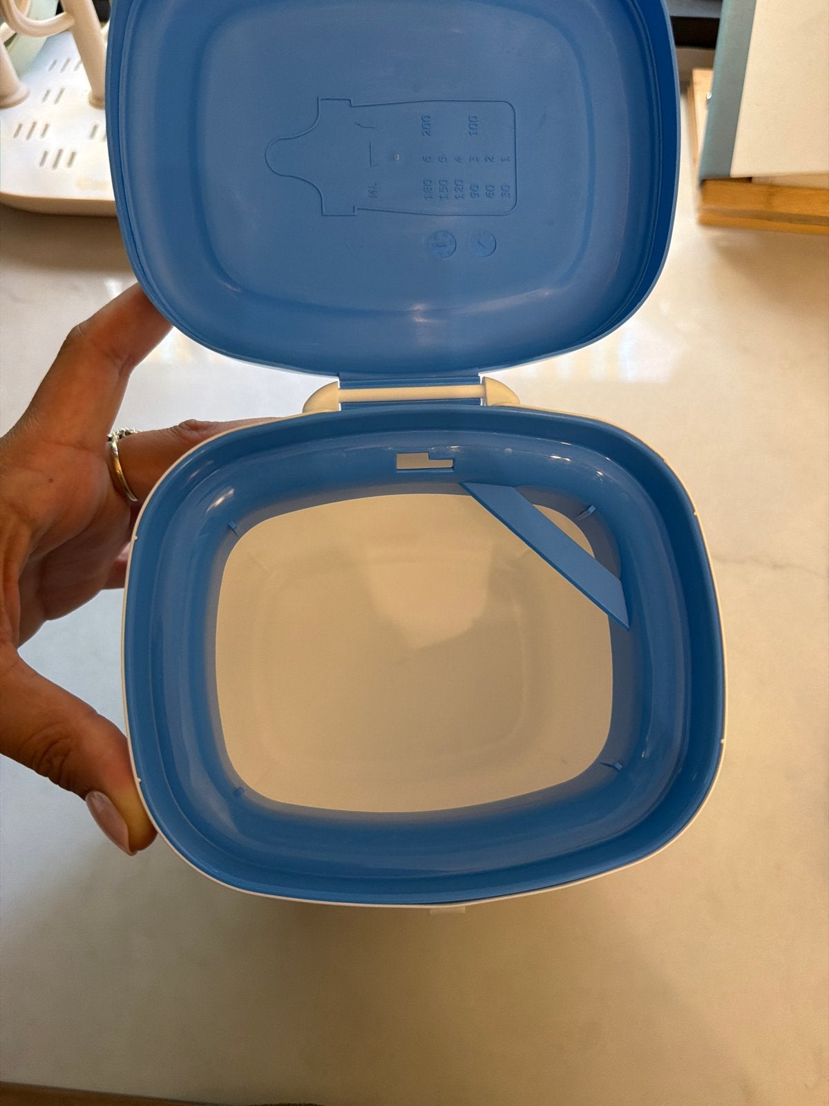 Bewaarbakje voor babyvoeding, Ophalen of Verzenden, Gebruikt, Bewaarbakje, Overige merken