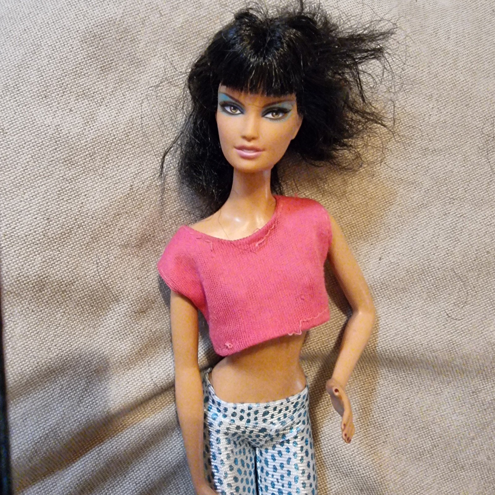 Barbie Teresa topmodel pop,, Ophalen of Verzenden, Gebruikt, Barbie