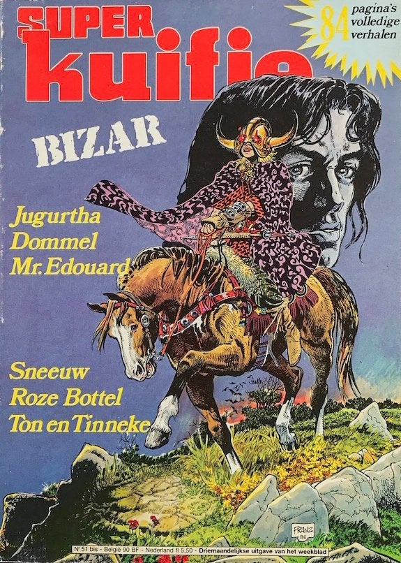 Super Kuifje: Bizar - Franz Drappier, SC, Eén stripboek, Ophalen of Verzenden, Zo goed als nieuw, Kuifje/Franz