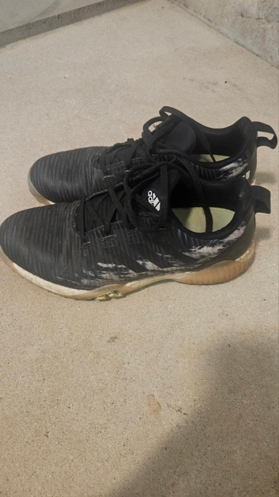 Adidas Golfschoenen Maat 42 2/3 - Zwart, Zwart, Ophalen of Verzenden, Sneakers of Gympen, Adidas