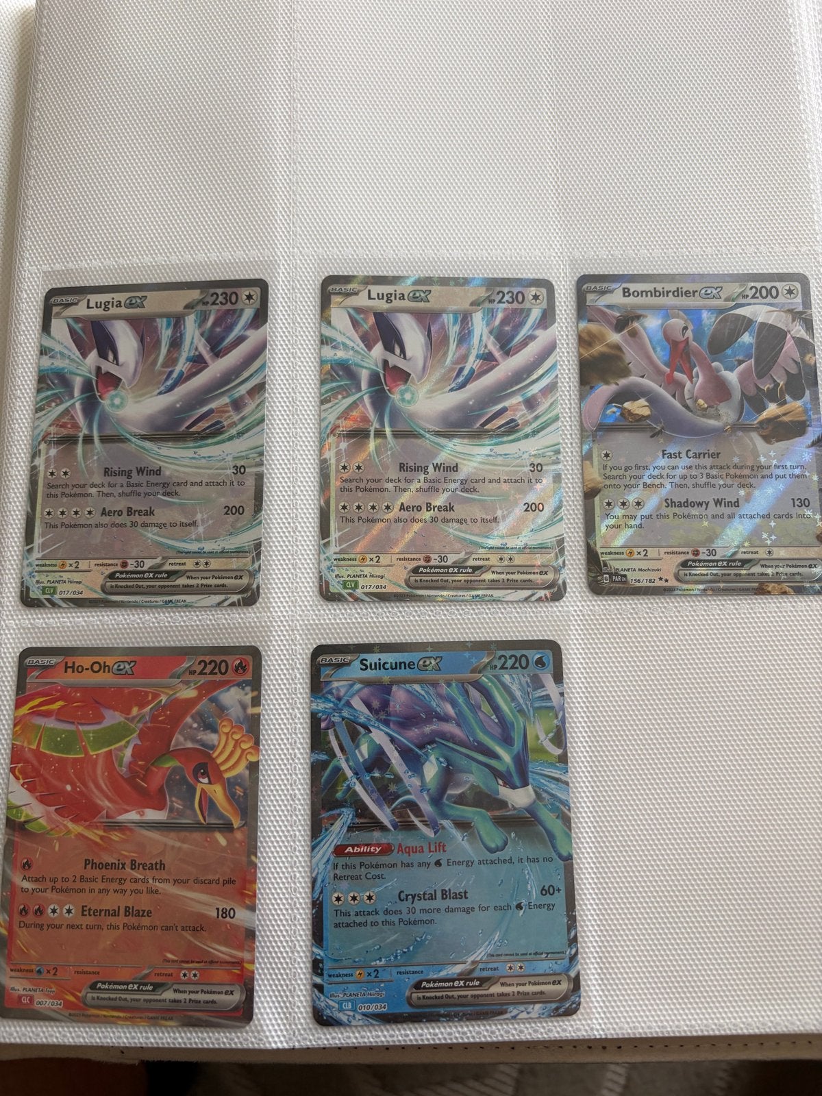 Pokémon EX Kaarten Collectie, Ophalen of Verzenden, Gebruikt, Meerdere kaarten