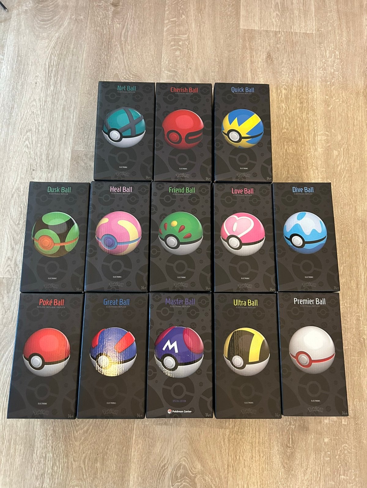 Pokéball Replica 13x - The Wand Company, Ophalen of Verzenden, Zo goed als nieuw, Overige typen