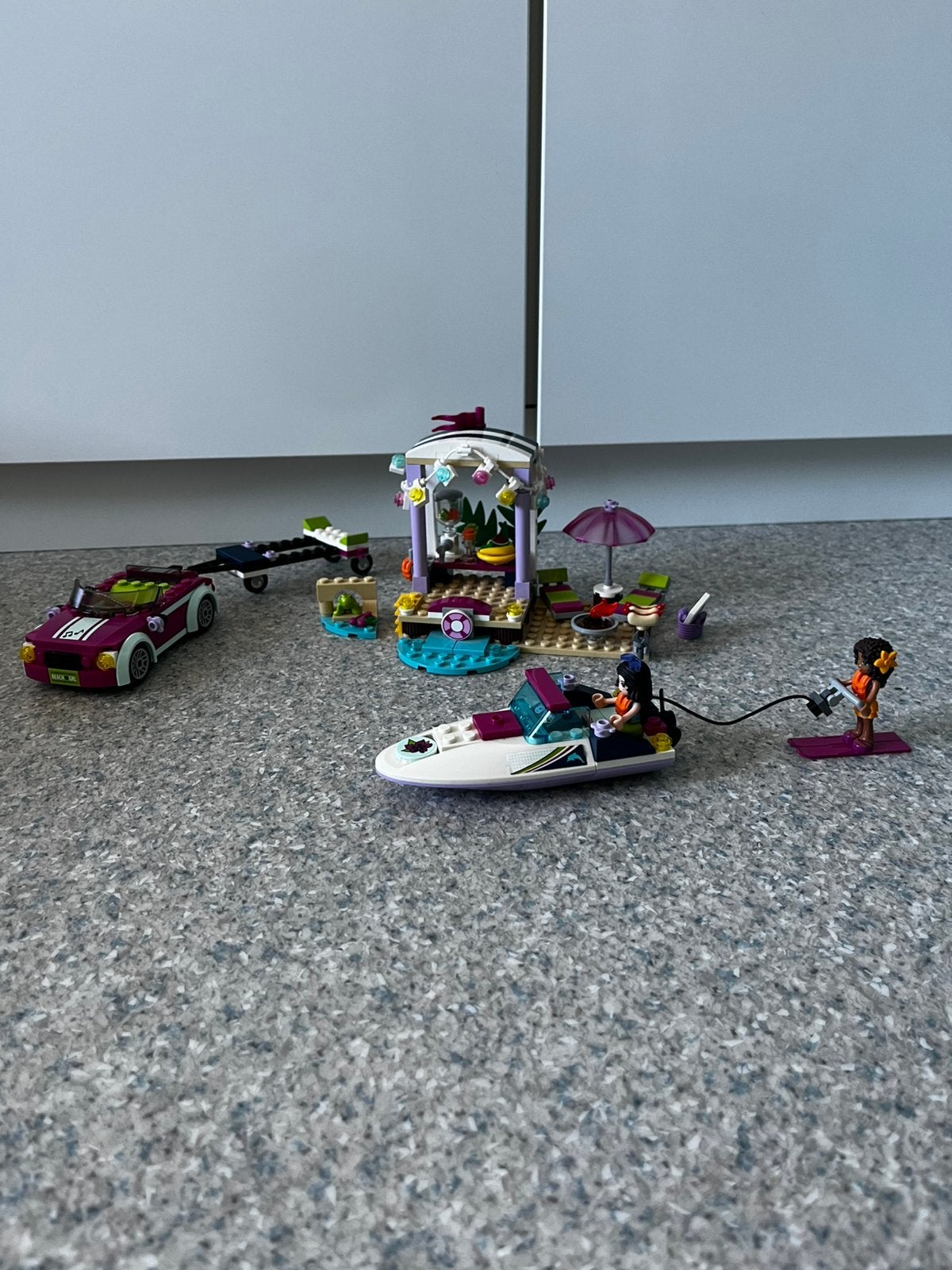 Lego Friends 41316 - Andrea’s Speedboot Transport, Ophalen, Lego, Friends, Complete set