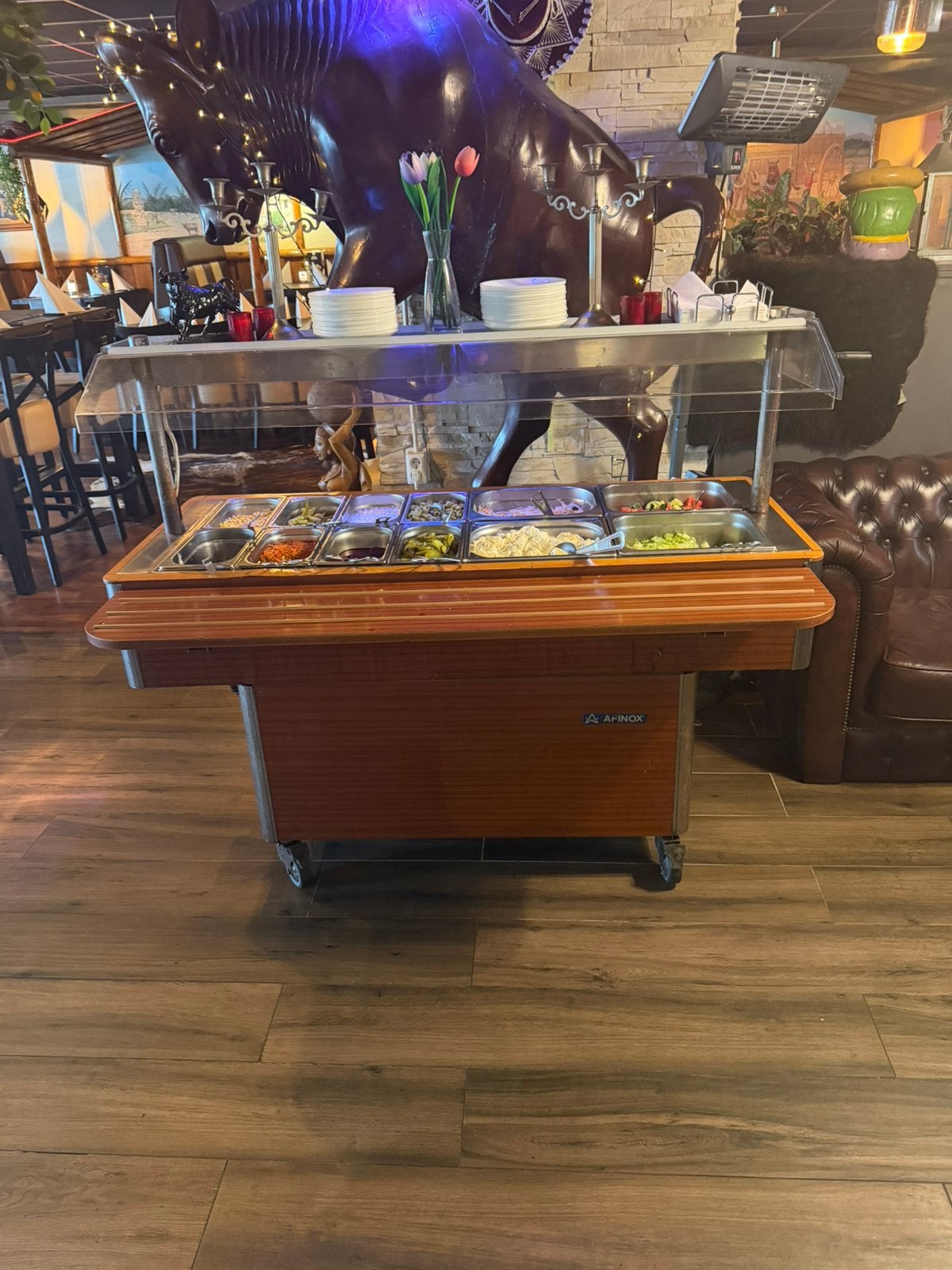 Salade bar te koop, Zakelijke goederen, Horeca | Meubilair en Inrichting, Ophalen
