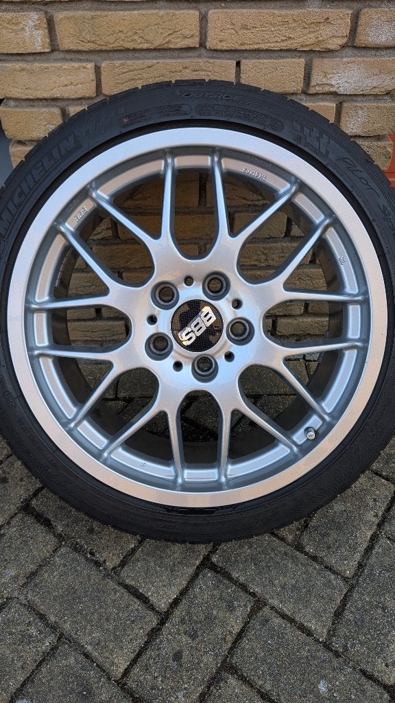 Originele BBS velgenset 18 x 8 (E36 E46 E90 Z3) PilotSport, Ophalen, 18 inch, Gebruikt, Banden en Velgen