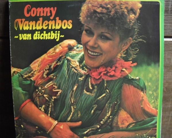 Conny Vandenbos "Van Dichtbij" LP, Cd's en Dvd's, Gebruikt, 1980 - 1989, Ophalen of Verzenden, Levenslied of Smartlap