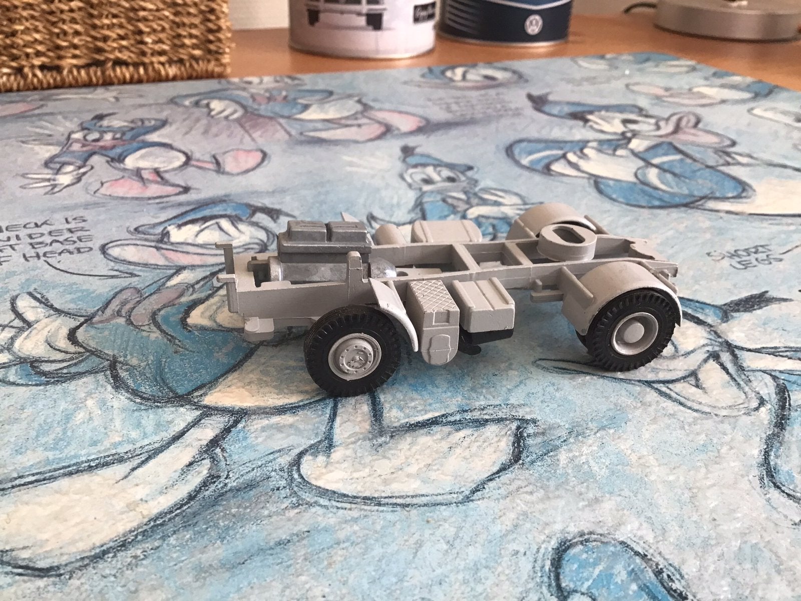 Lion toys DAF 95 chassis, Ophalen, Gebruikt, Bus of Vrachtwagen, Lion Toys