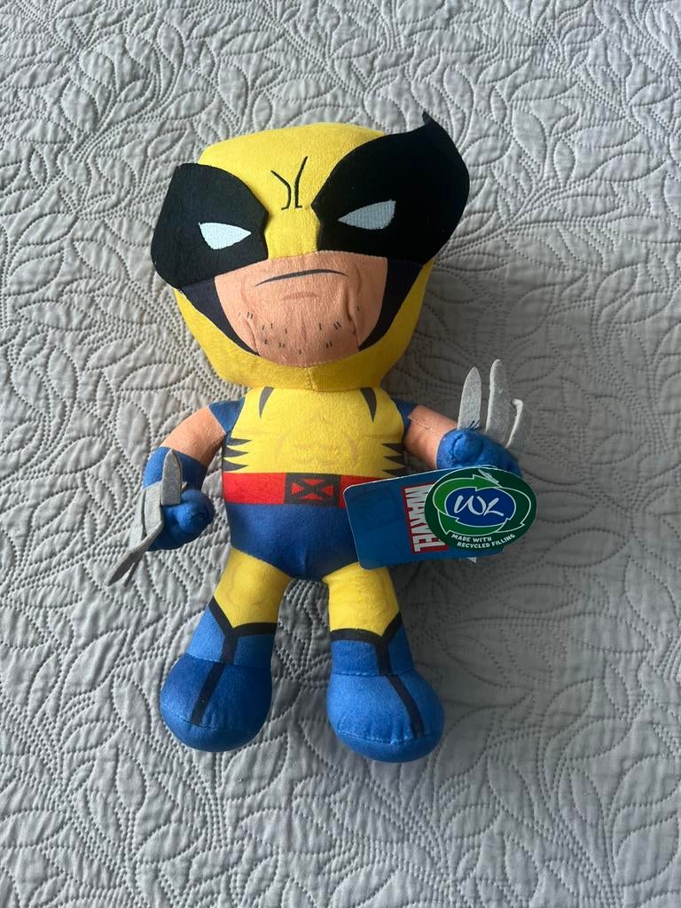 Marvel knuffel wolverine nieuw, Kinderen en Baby's, Speelgoed | Actiefiguren, Ophalen of Verzenden, Nieuw