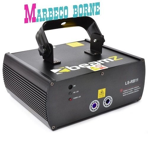 LS-RB11RG, Laser, rood, groen, Gobo, licht effect, DMX, Ophalen, Geluidgestuurd, Nieuw, Marbeco