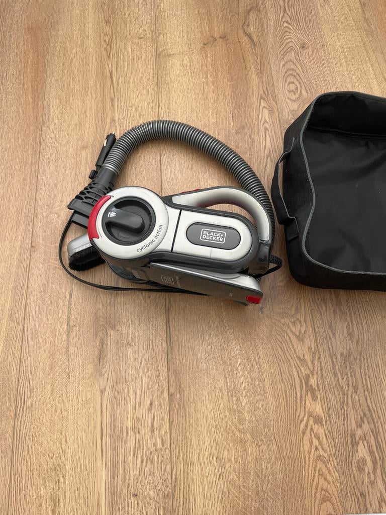 Black+Decker auto stofzuiger, Witgoed en Apparatuur, Stofzuigers, Gebruikt, Reservoir, Ophalen of Verzenden