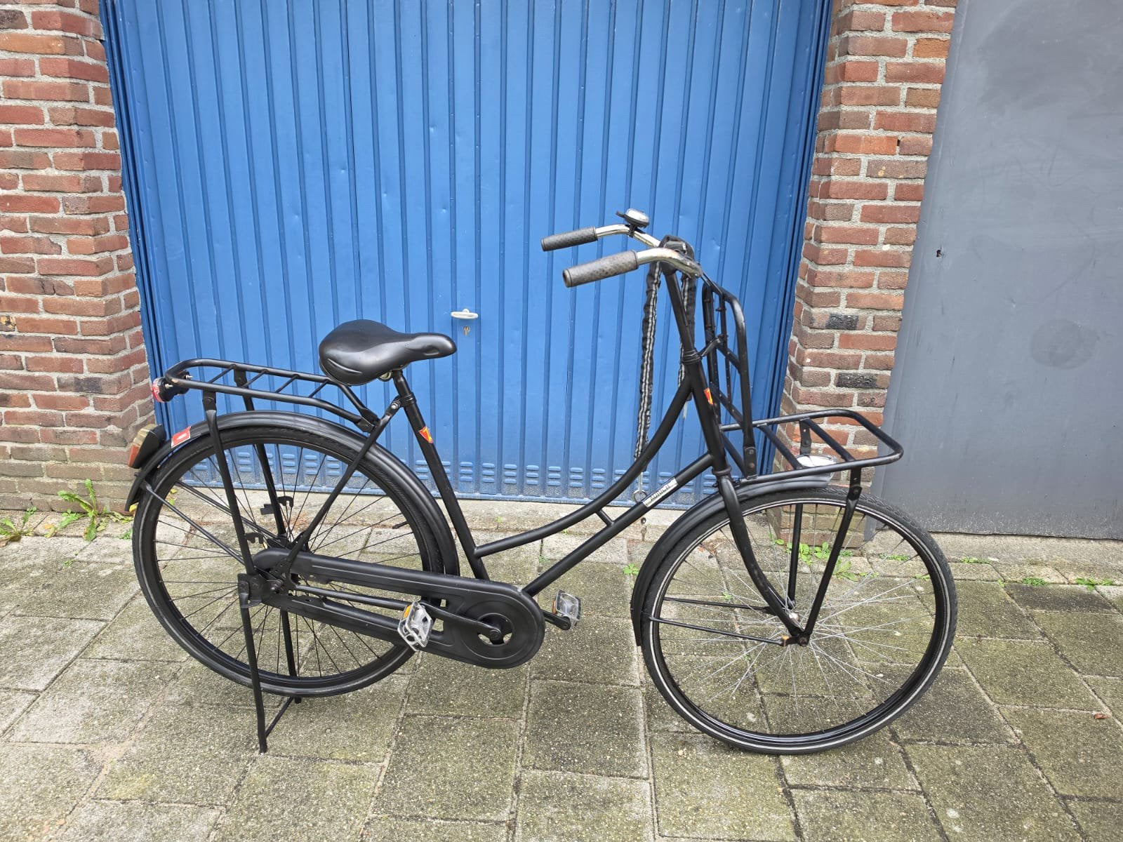 Damesfiets stadsfiets met voordrager slot lichten ZGAN, 53 tot 56 cm, Ophalen, Zo goed als nieuw, Overige merken