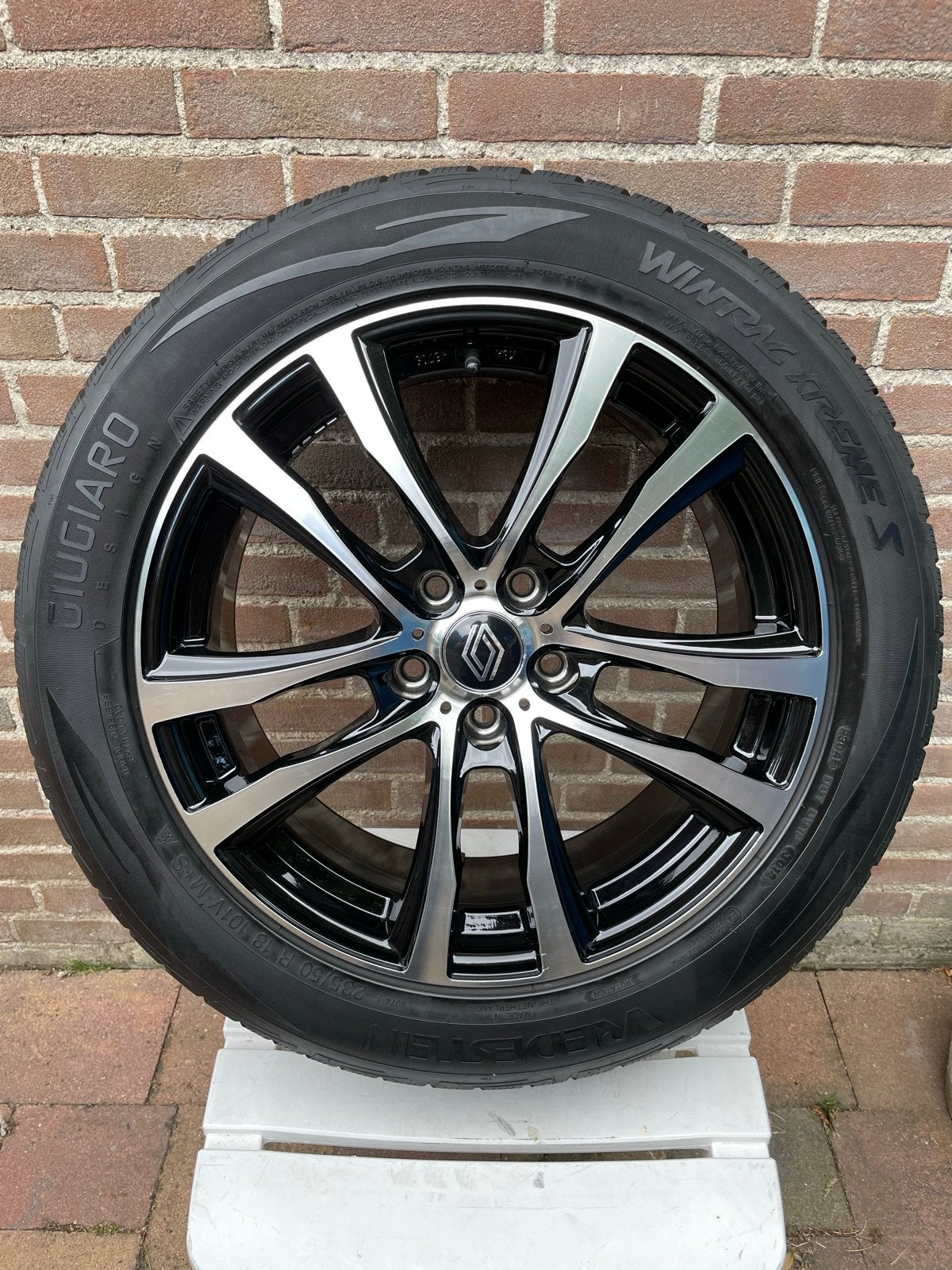 Z.g.a.n. Winterbanden met velgen Renault Kadjar 2018, Auto-onderdelen, Banden en Velgen, Ophalen, 18 inch, Gebruikt, Banden en Velgen